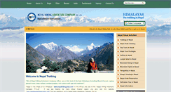 Desktop Screenshot of nepalhikingclub.com
